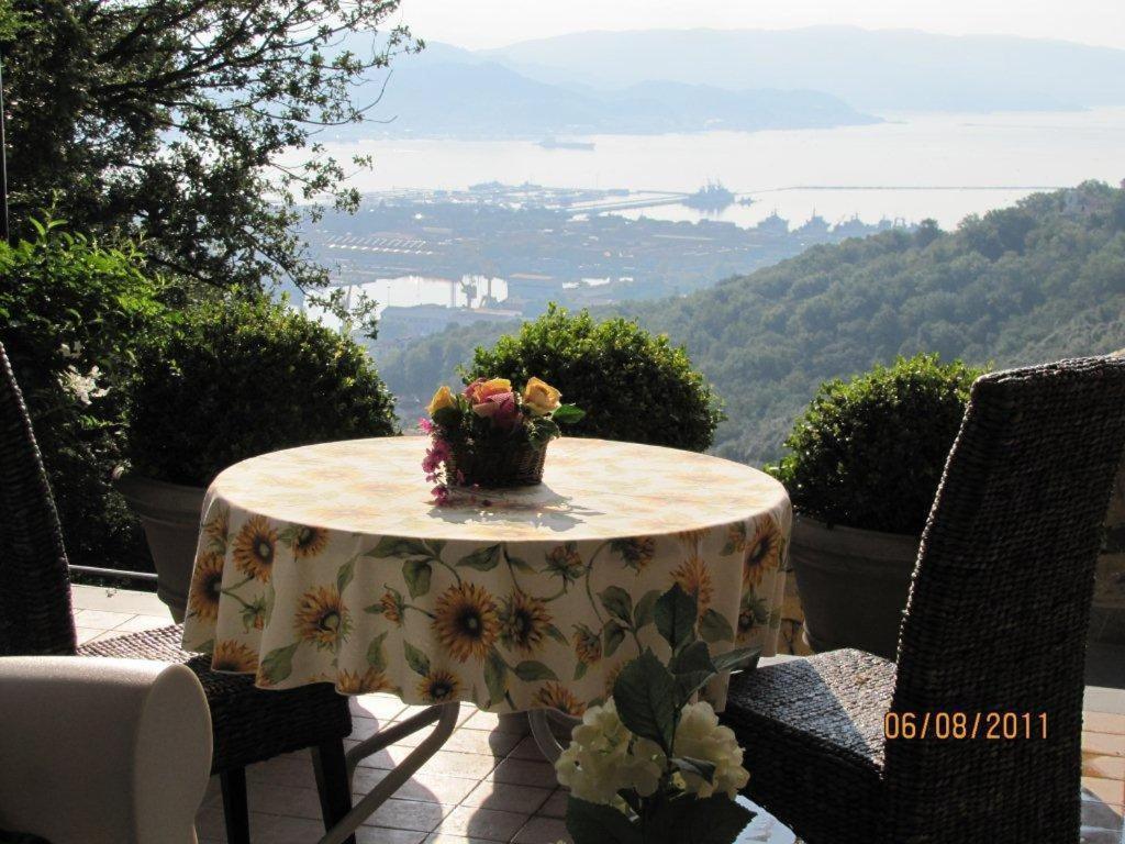 Arianna Hill House Bed & Breakfast ลาสเปเซีย ภายนอก รูปภาพ